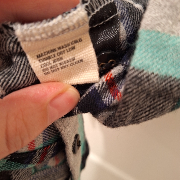 ⭐️3/$20 Element Plaid Button Down Long Sleeve Shirt Sz Large - Picture 11 of 11